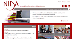 Desktop Screenshot of nida-net.org
